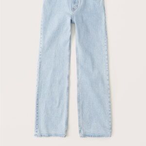 Abercrombie & Fitch Blue Straight Leg Jeans